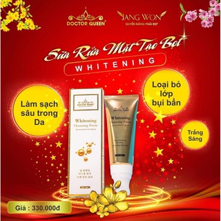 Sữa Rửa Mặt Tạo Bọt Sáng Da Doctor Queen