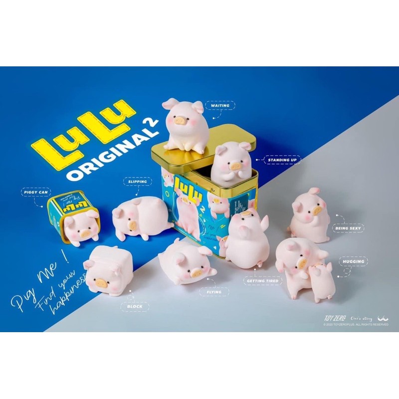 [ LẺ ] Sản Phẩm Blind Box : Heo LuLu 2