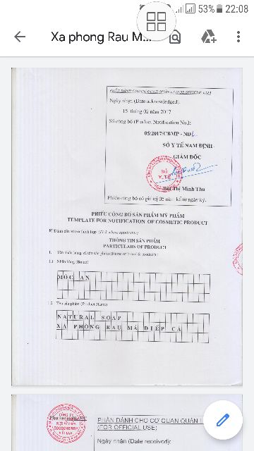 Sà phòng rau má diếp cá côccherry Mộc An | BigBuy360 - bigbuy360.vn