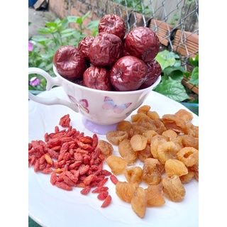 /combo táo đỏ,kỷ tử,long nhãn thanh nhiệt ,đẹp da