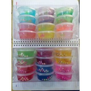 Set 12 hũ Slime