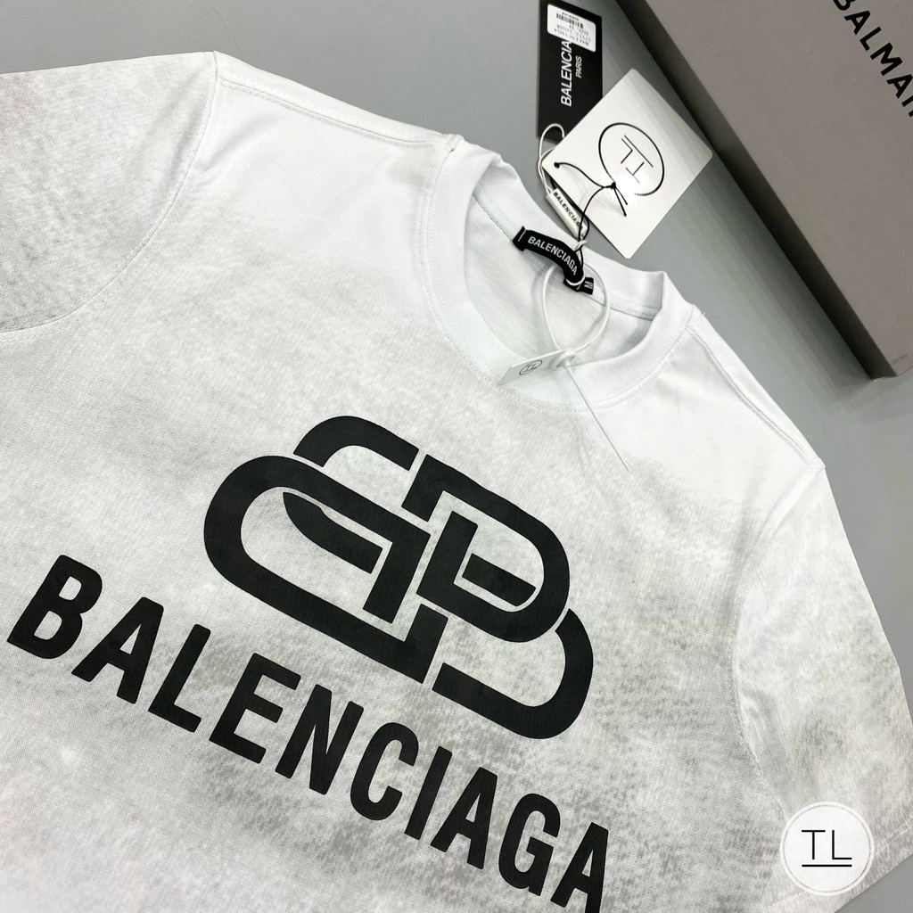 Áo thun nam 💞𝐅𝐑𝐄𝐄𝐒𝐇𝐈𝐏💞 Áo phông nam ngắn tay Balen-ciaga loang, Áo thun chất cotton kiểu dáng năng động [QAH_TL_001] | BigBuy360 - bigbuy360.vn