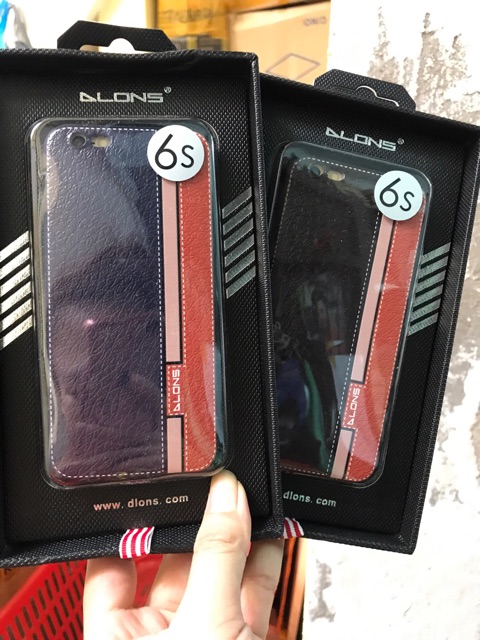 CHÍNH HÃNGỐp DLONS pha 2 màu giả da kẻ chỉ OPPO F7 YOUTH A7 / A71 / A9 2020 / A37 / F11 / F9 / A12 REALME 2 PRO