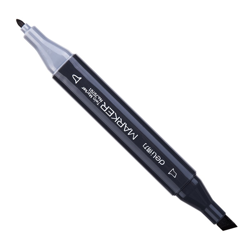 [LIFEMC02BPABAU -10% đơn 250K] Bút màu marker hai đầu cao cấp Deli - 70701