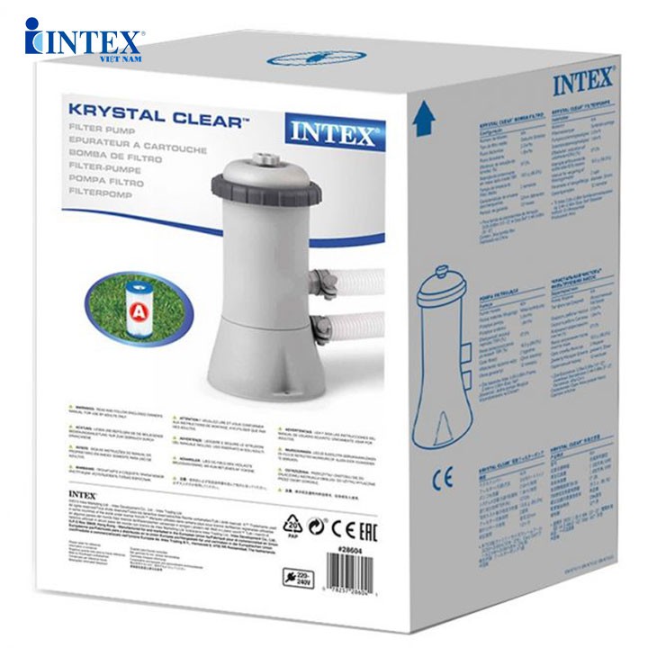 Máy lọc nước INTEX dùng cho bể bơi khung kim loại 28604