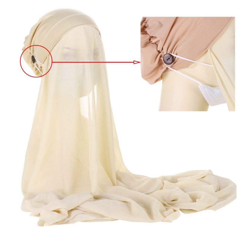 Khăn Trùm Đầu Kiểu Hồi Giáo Cho Nữ