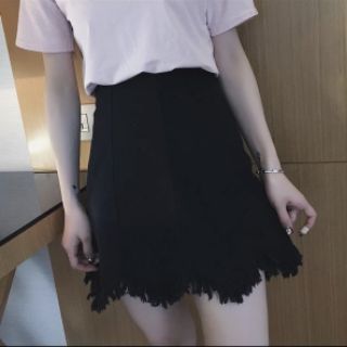 Váy kaki răng cưa( ảnh thật)