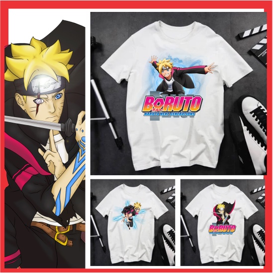 BST Áo thun in hình Boruto - Thế hệ sau Naruto