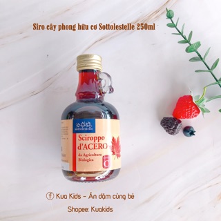 Siro cây phong hữu cơ Sottolestelle 250g