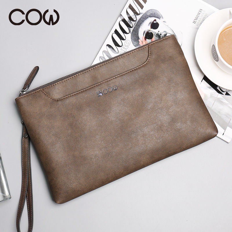 Túi cầm tay cỡ lớn phong cách Pháp thời trang cho nam C-9812 | BigBuy360 - bigbuy360.vn