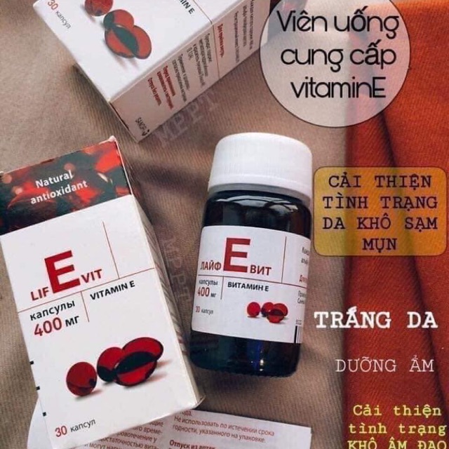 Vitamin E đỏ 400mg Nga | BigBuy360 - bigbuy360.vn