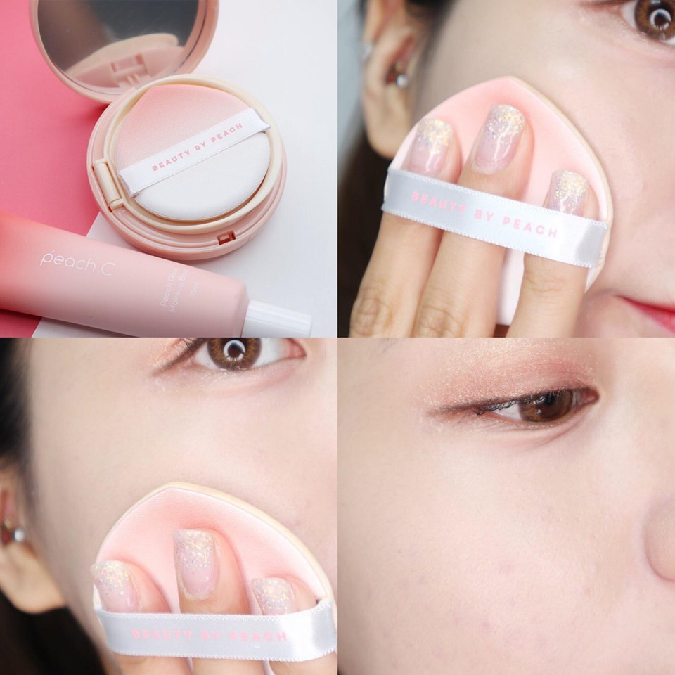 Phấn Nước Peach C Honey Glow Cover Cushion Dưỡng Ẩm Hoàn Hảo | BigBuy360 - bigbuy360.vn