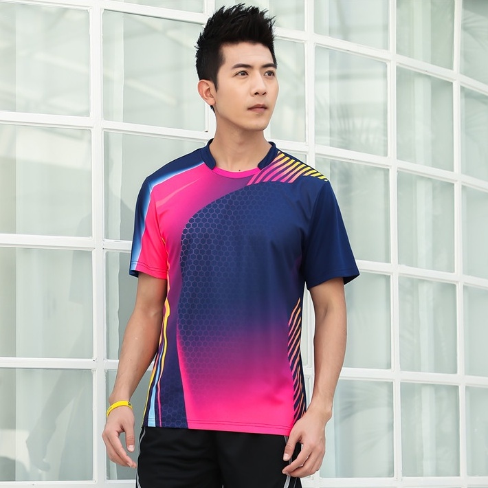 Áo Thun Thể Thao Tay Ngắn Thoáng Khí Mau Khô Thời Trang Mùa Hè Cho Nam Và Nữ