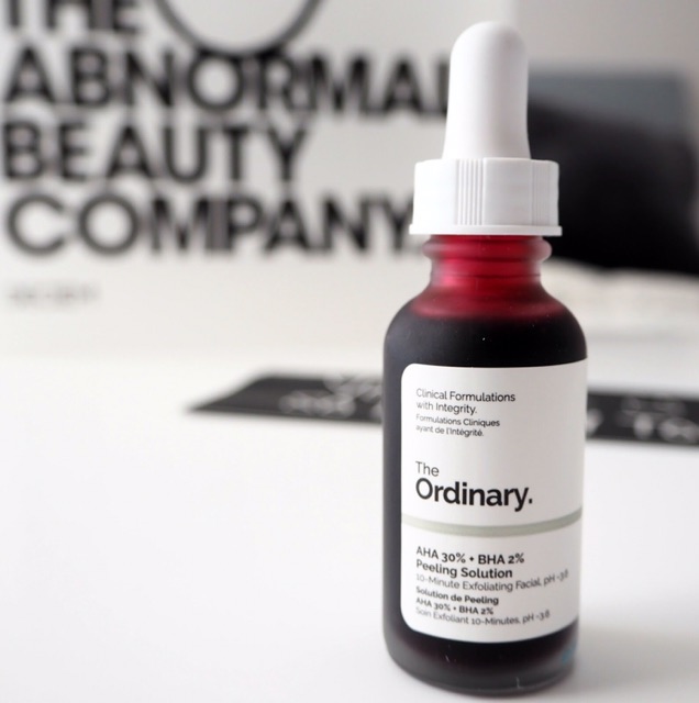 Serum Peel da The Ordinary AHA 30%+BHA 2% Peeling Solution