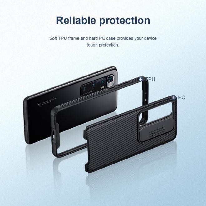 Mới Ốp Điện Thoại Cứng Có Nắp Trượt Bảo Vệ Camera Cho Iphone 12 Pro / 12 6.1 Pro