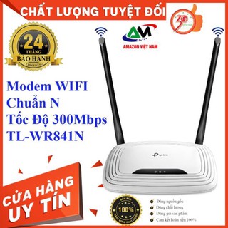 [WIFI TP-LINK 2 RÂU] Router Wi-Fi Chuẩn N Tốc Độ 300Mbps TL-WR841N