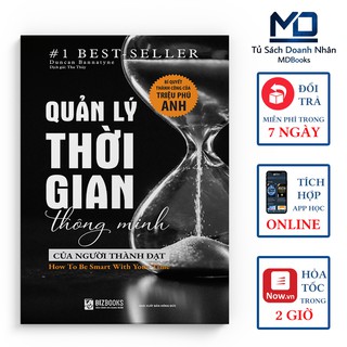 [Mã LT50 giảm 50k đơn 250k] Sách Kỹ Năng - Quản Lý Thời Gian Thông Minh Của Người Thành Đạt - Đọc Kèm Apps - Bizbooks