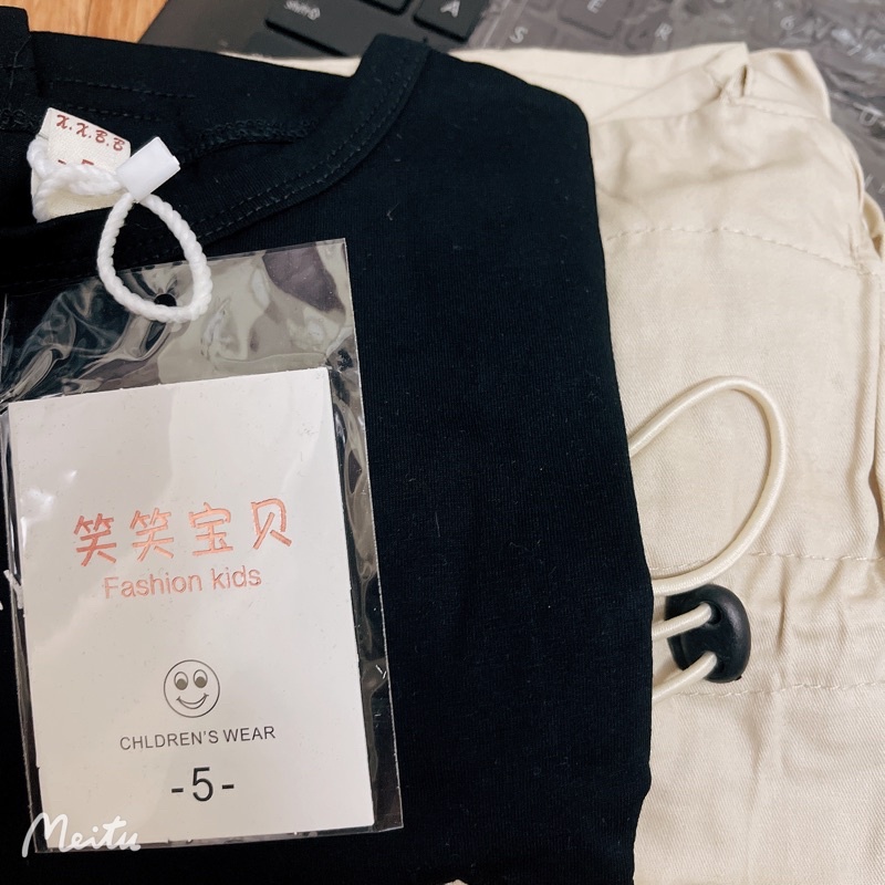 Set yếm kèm áo bé gái, yếm kaki, váy công chúa