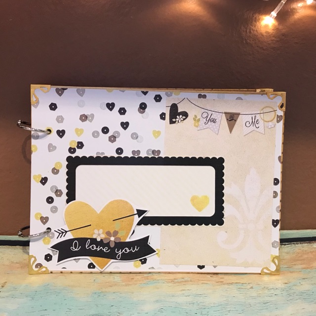 [Album ruột trơn]❤️I love you❤️ Mini Scrapbook