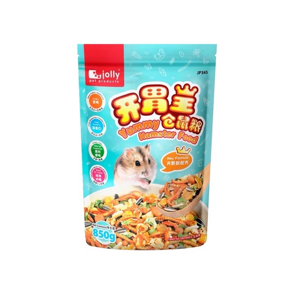 Thức ăn hải sản Jolly. Thức ăn cho hamster, 850gr