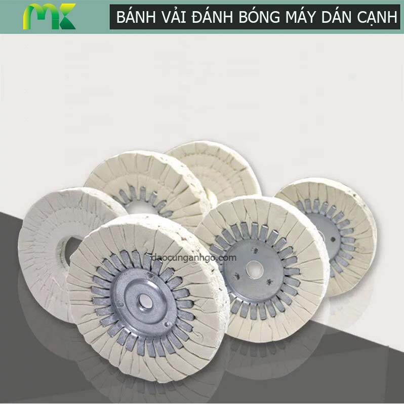 Bánh vải đánh bóng máy dán cạnh đầy đủ các size