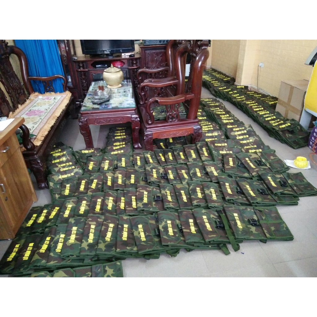 Túi chiến thuật rằn ri đi hành quân, dã ngoại, thao trường cho bộ đôi mẫu mới 2020