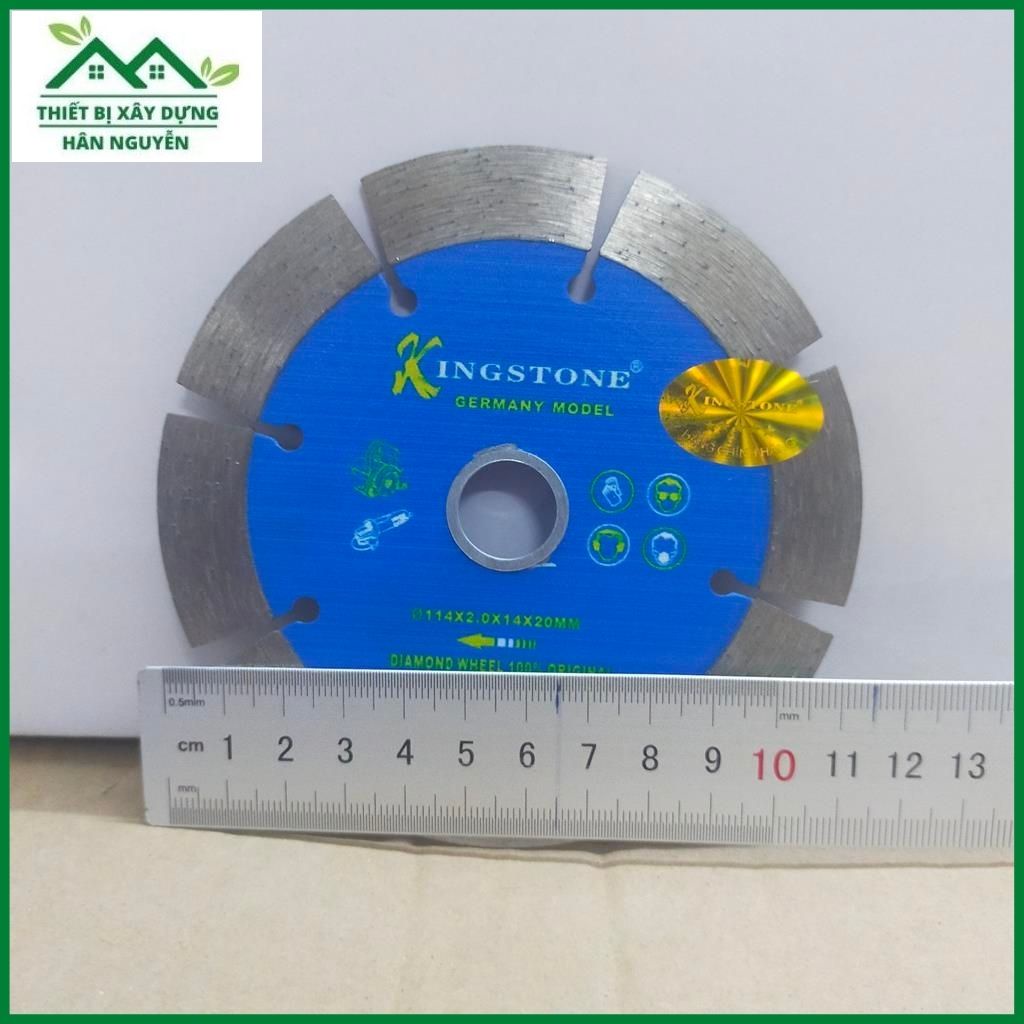 Lưỡi cắt gạch khô Kingstone 114mm dùng cho máy cắt cầm tay 1 tấc,đĩa cắt gạch chuyên cắt gạch,đá ,tường