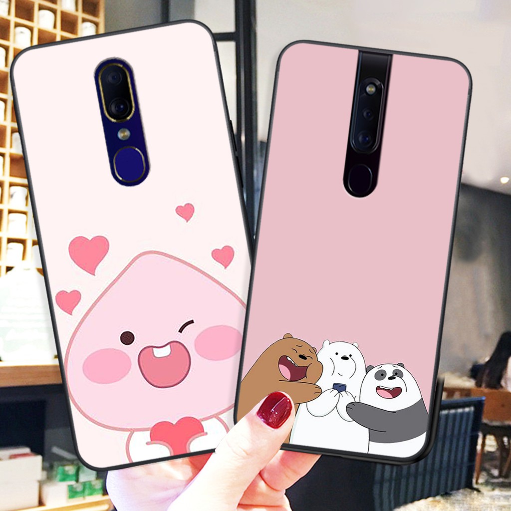 Ốp lưng điện thoại OPPO F11 - F11 PRO in hình gấu line - Doremistorevn | BigBuy360 - bigbuy360.vn