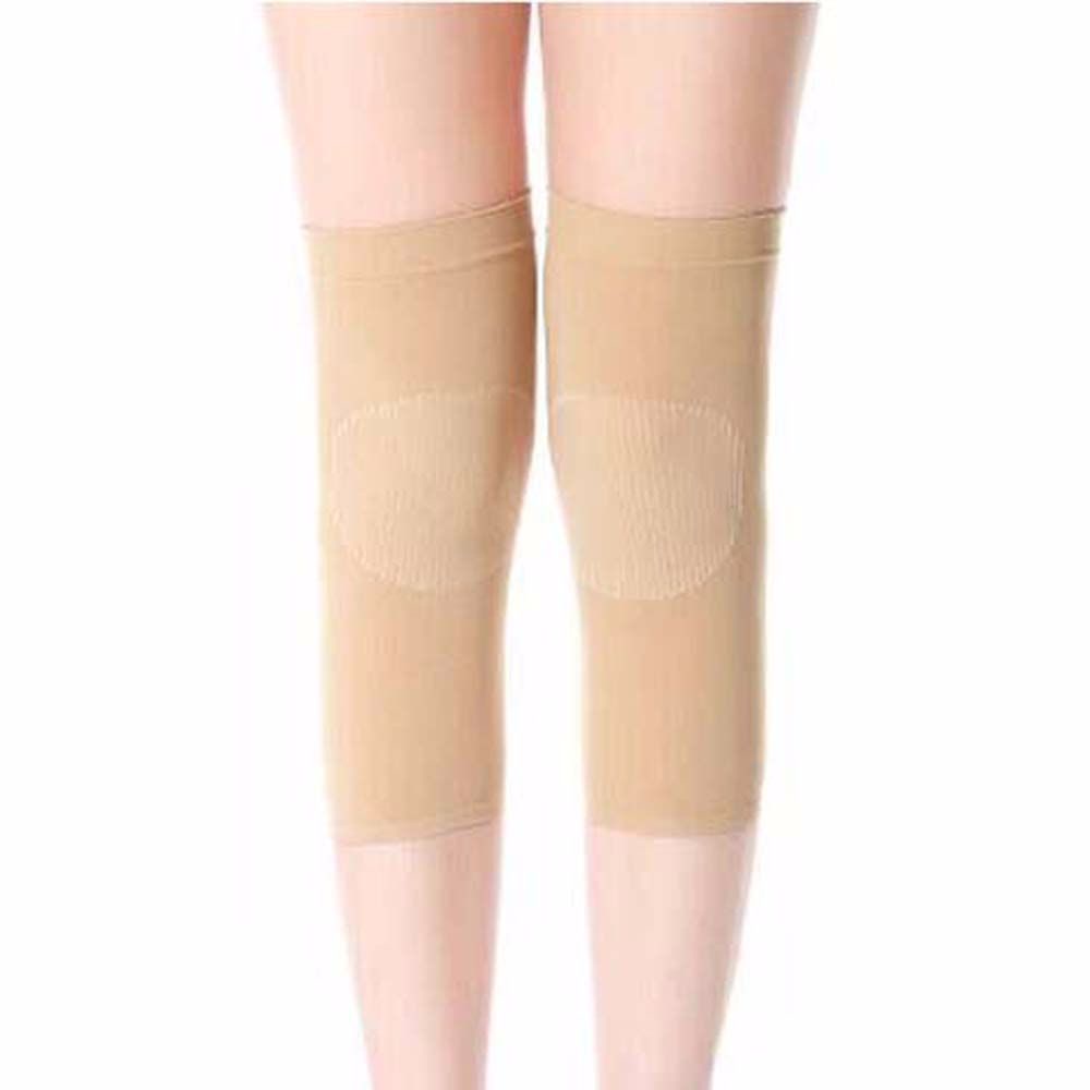 Cặp đệm bảo vệ đầu gối bằng nylon giữ ấm chống trượt nhiều màu tùy chọn
