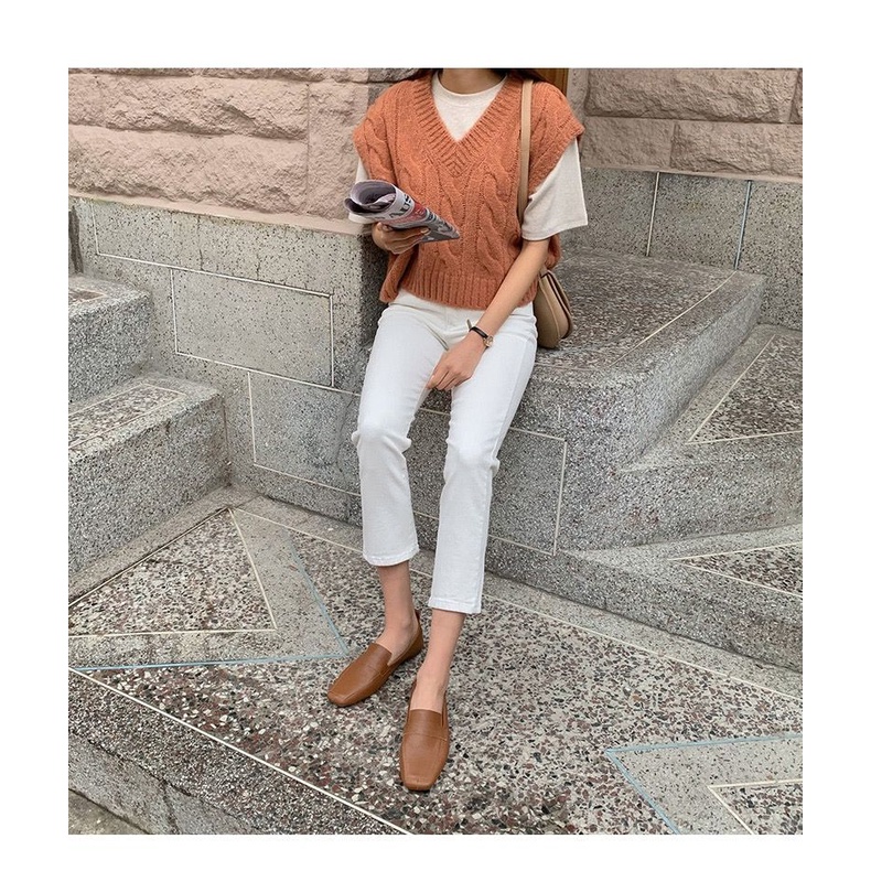 Quần jeans Nữ Lưng Cao Ống Đứng Thời Trang Hàn