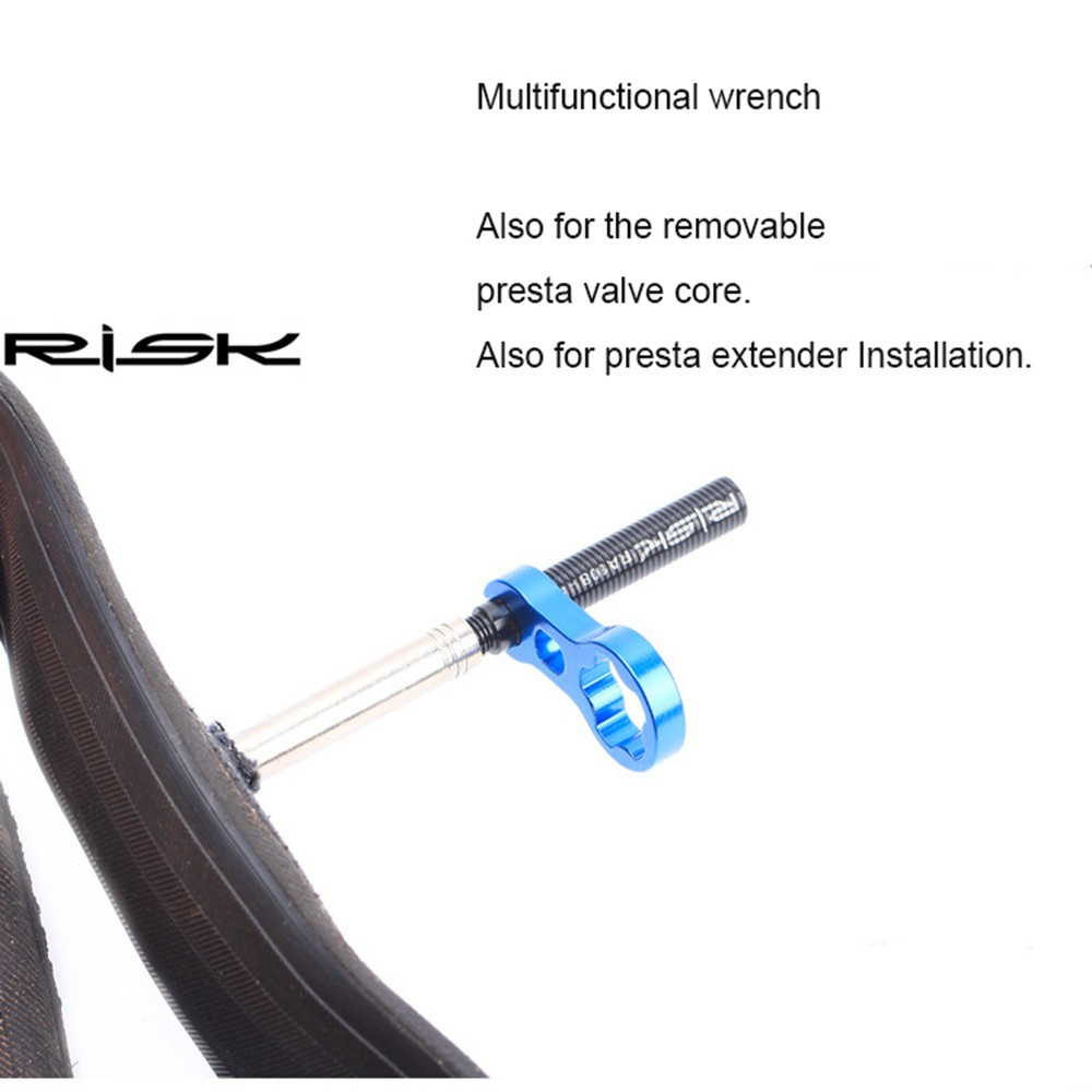 Đai Ốc Bằng Nhôm Tích Hợp Với Lõi Van Xe Đạp Chất Lượng Cao 45mm 80mm