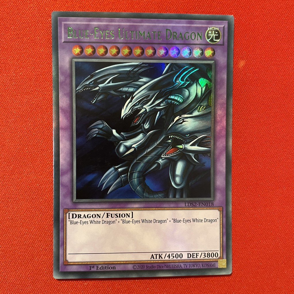 EN]Thẻ Bài Yugioh Chính Hãng] Blue-Eyes Ultimate Dragon