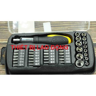 BỘ ĐẦU KHẨU VÀ MŨI VÍT 39 CHI TIẾT PRETUL 23971