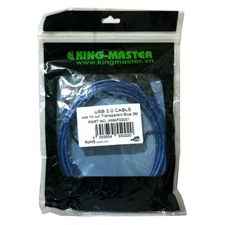 CÁP NỐI DÀI USB 2.0 KINGMASTER AMAF03001