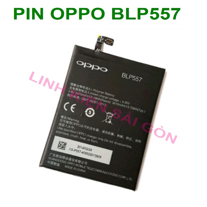 PIN OPPO BLP557