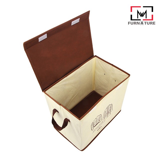 Thùng Vải Đựng Đồ Xuất Khẩu Hàn Quốc - Hộp Vải Lưu Trữ Đa Năng MW FURNITURE