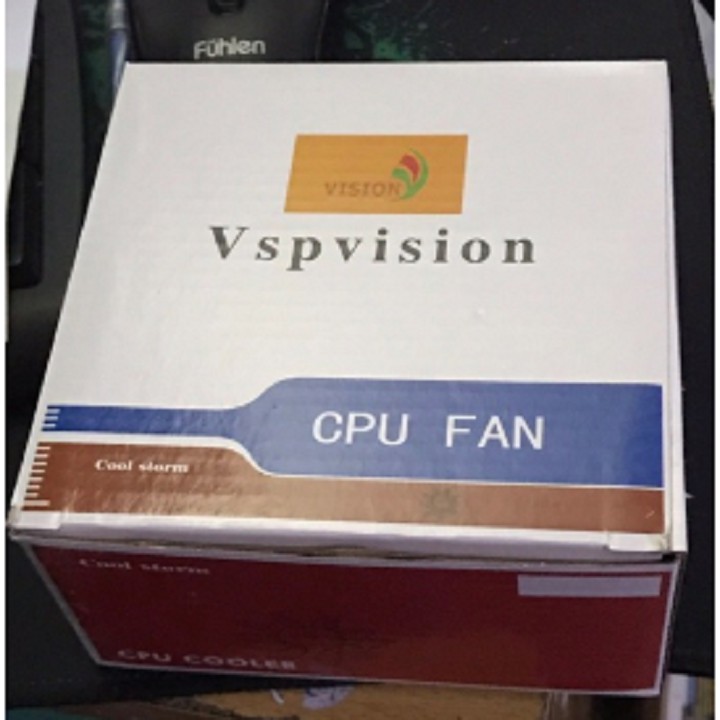 Fan tản nhiệt CPU Cooler Vision Led SK 775, 1150, 1155, 1156 - VGACOMPUTER