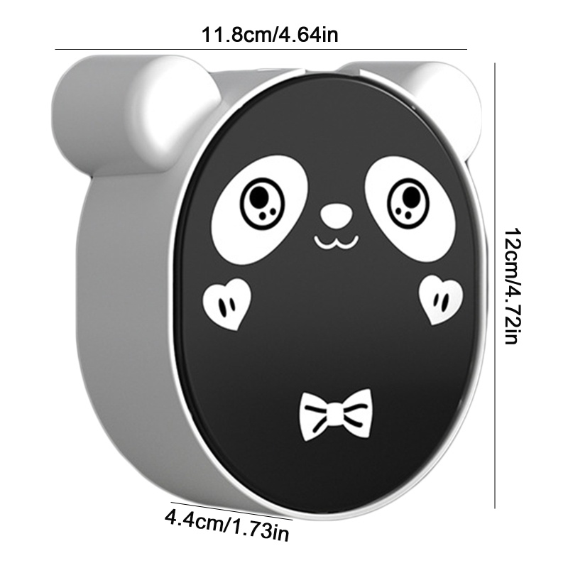 Khay Đựng Xà Phòng Gắn Tường Hình Gấu Trúc Hoạt Hình Dễ Thương