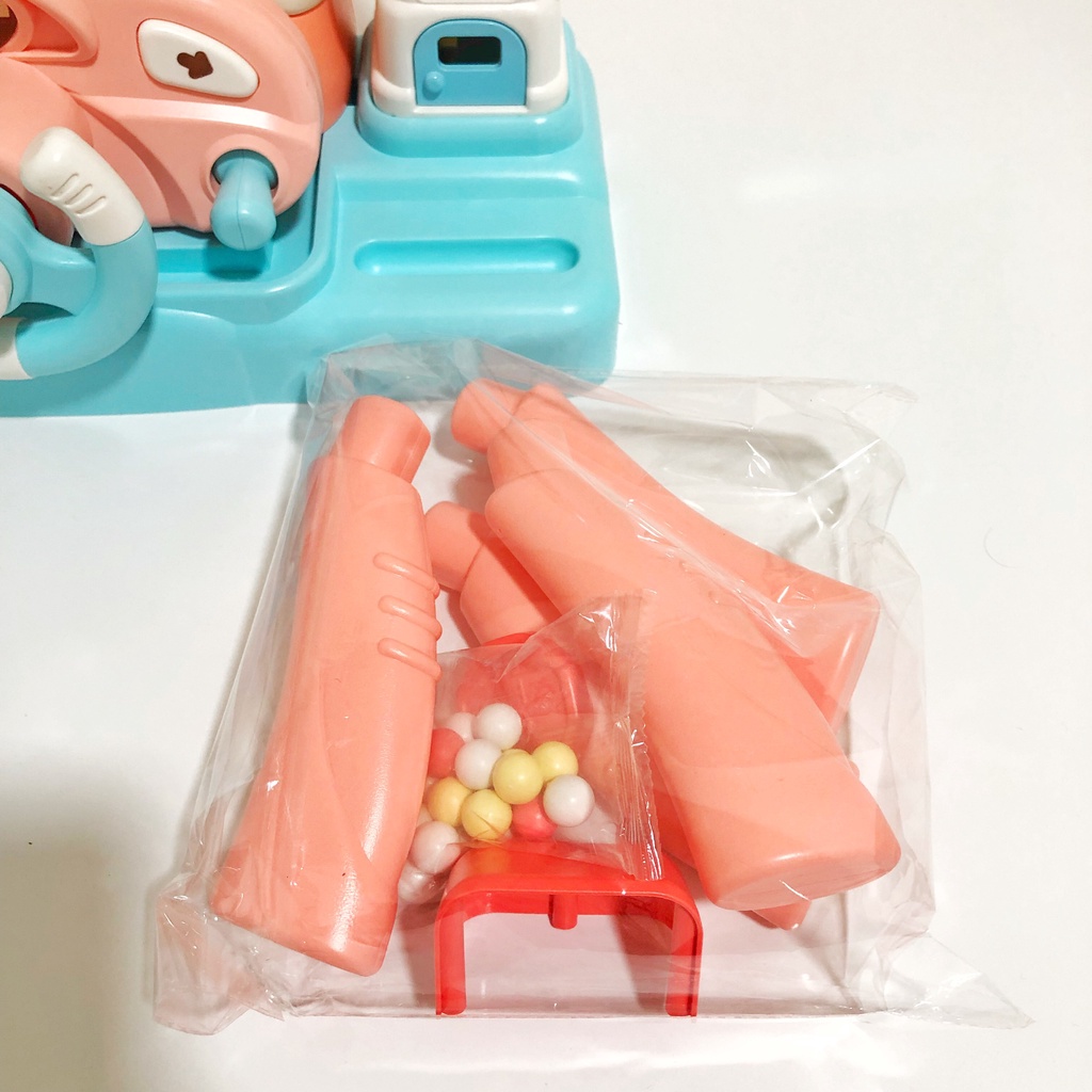 Máy bắt hạt đậu, hứng bi hình đám mây kèm vô lăng ô tô, có đèn nhạc vui nhộn cho bé pinball BINO 062