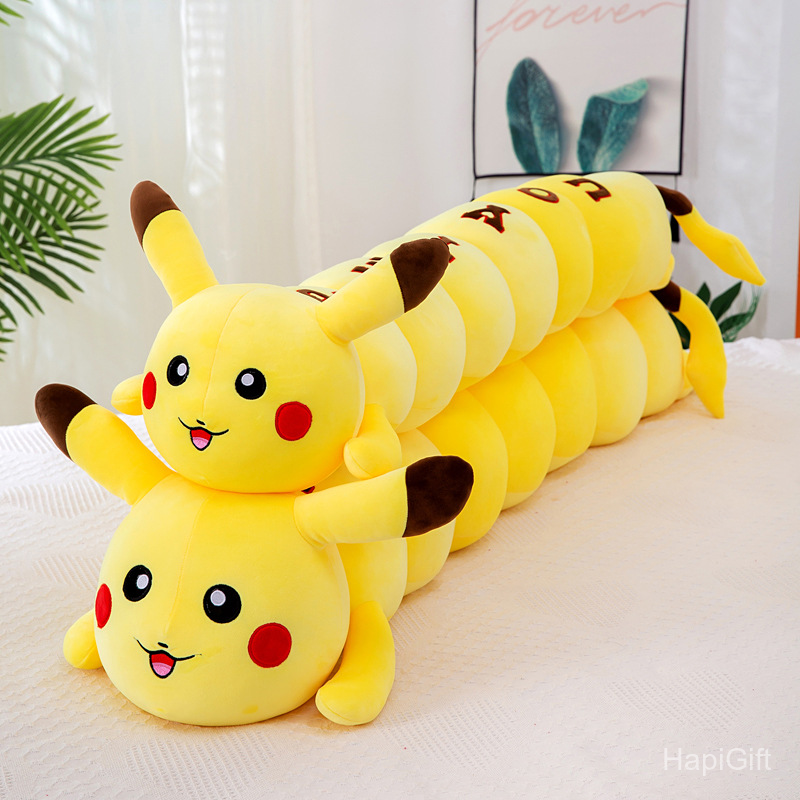 Mới Gối Ôm Hình Sâu Bướm / Pikachu Nhồi Bông Đáng Yêu Cho Bé