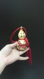 Quả bầu hồ lô cầu con, quả đã phơi khô