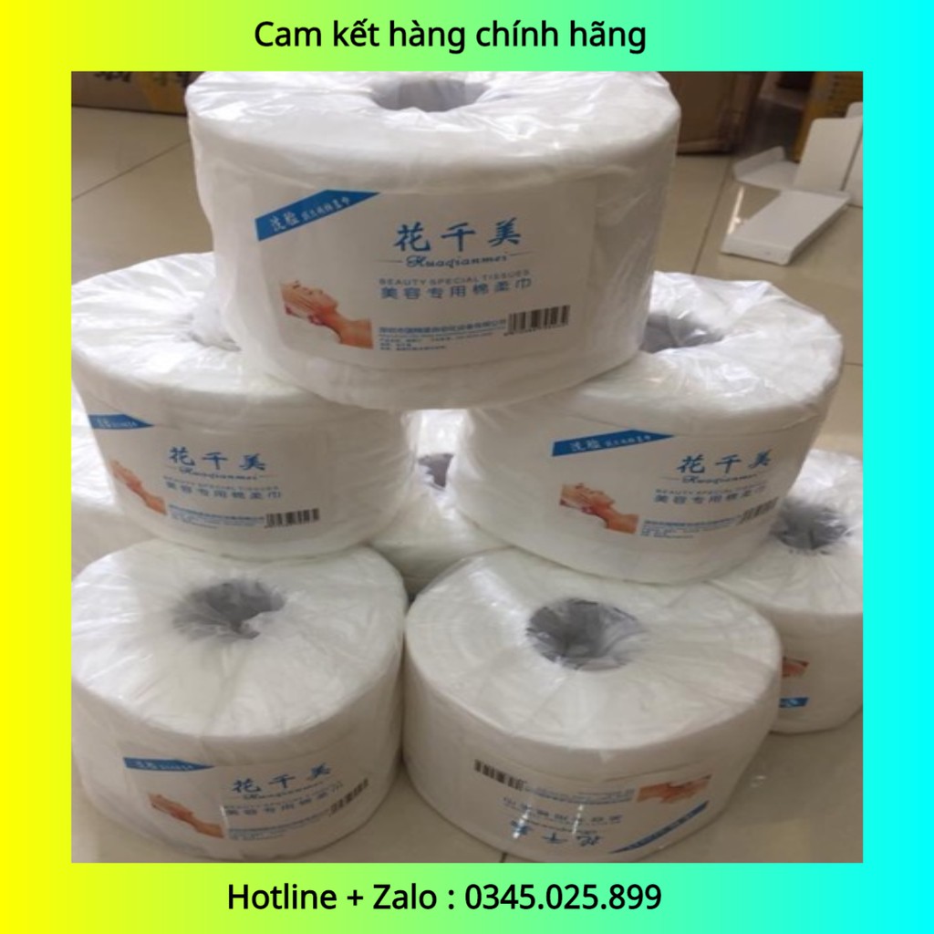 Cuộn giấy rửa mặt dành cho spa=