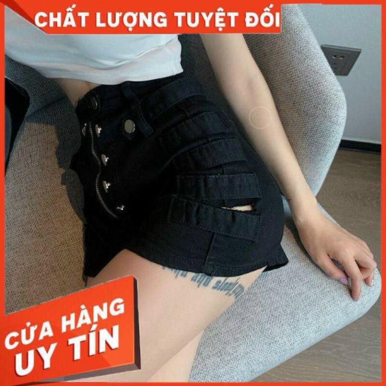 [Mã FAGREEN55 giảm 10% tối đa 30K đơn 99K] 🌈FREESHIP🌈 Quần Short cạp cao phối 5 nút và dây kéo chính giữa. | BigBuy360 - bigbuy360.vn