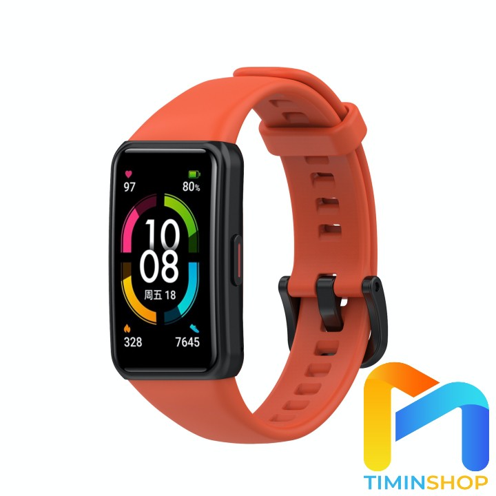 Dây đeo Huawei Band 6 -  Chất TPU mềm mịn, kèm 2 khóa gốc