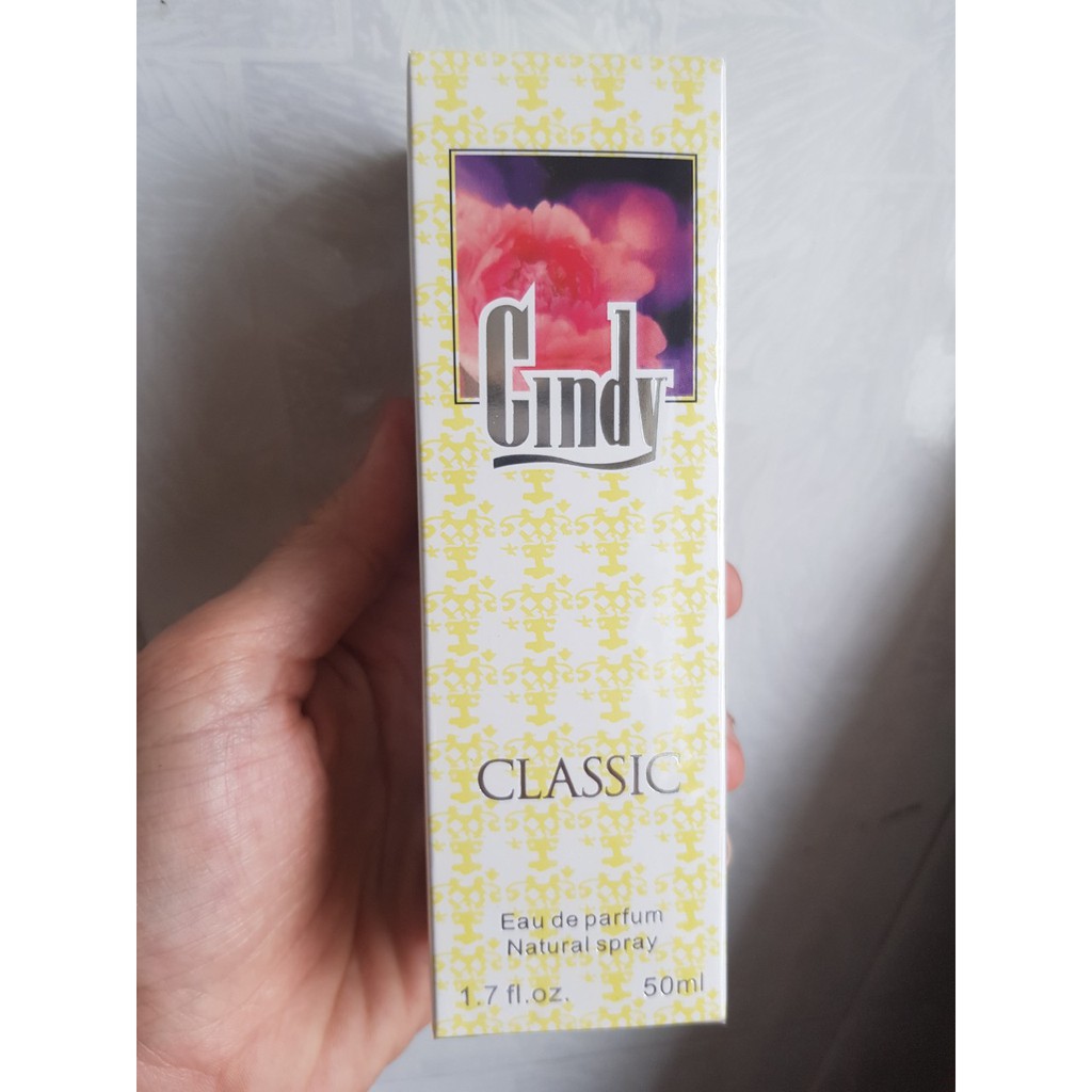 Nước hoa Classic Cindy 50ml