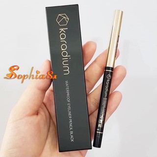 Chì Kẻ Mắt Sáp Không Trôi Karadium Waterproof Eyeliner Pencil Black