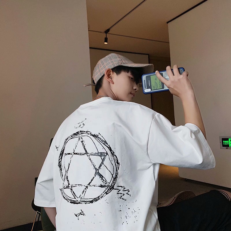 Áo thun tay lỡ Unisex HỌA TIẾT NGÔI SAO Make It Rain VN, Áo Phông Nam Nữ Form Rộng, có hình ảnh video thật A88 | BigBuy360 - bigbuy360.vn