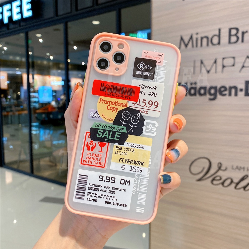 Ốp điện thoại mặt nhám thời trang bảo vệ camera cho Xiaomi Redmi 10 Note 10 Pro 9T 9A 9C 10S 9S 9 8 7Pro Poco X3 NFC | BigBuy360 - bigbuy360.vn