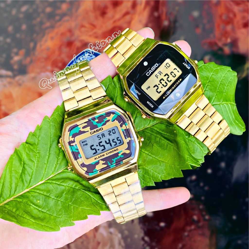 Đồng Hồ Unisex CA SSIO A159 Diamond Bản Limited 💥FULLBOX💥 Chống Nước Dây Thép Không Gỉ -BH 12 THÁNG