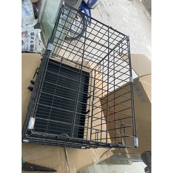 Lồng sơn tĩnh điện vân đá cho chó mèo